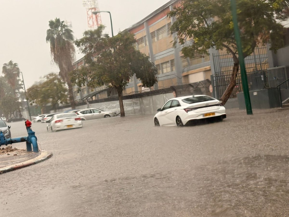 הצפות באר טוביה צילום עופר אשטוקר