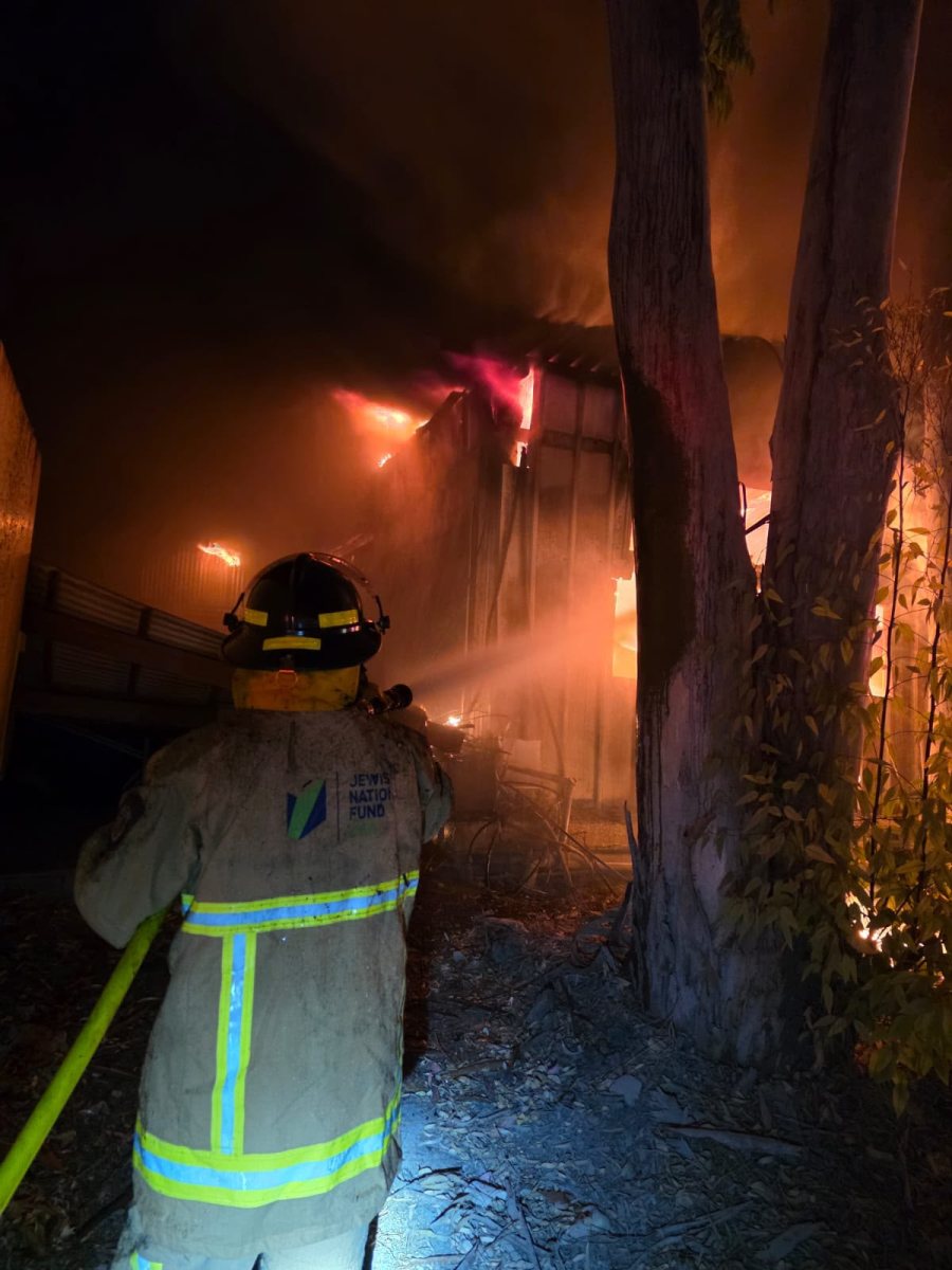 צילום: דביר לוי/כבאות והצלה לישראל