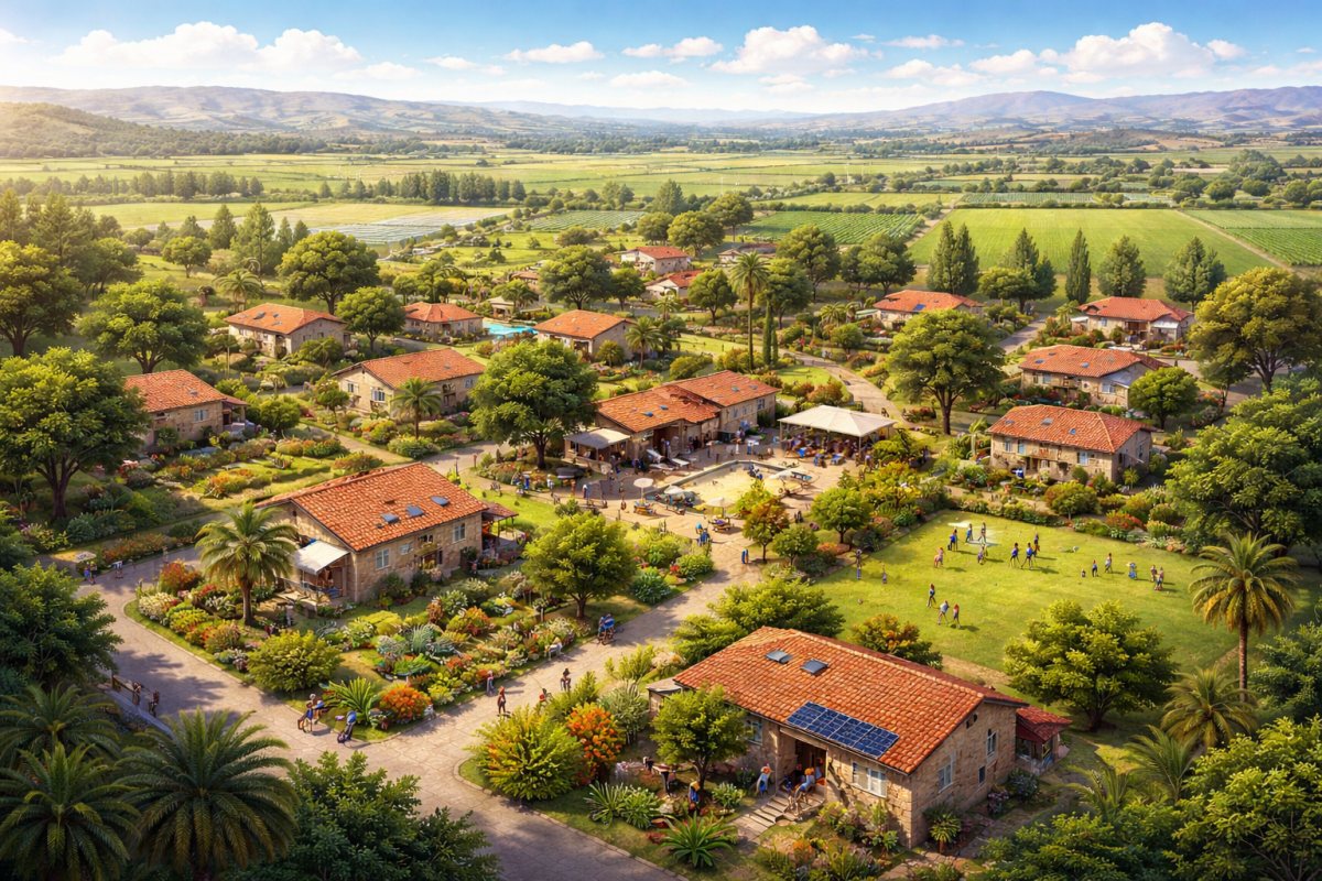 אילוסטרציה קיבוץ