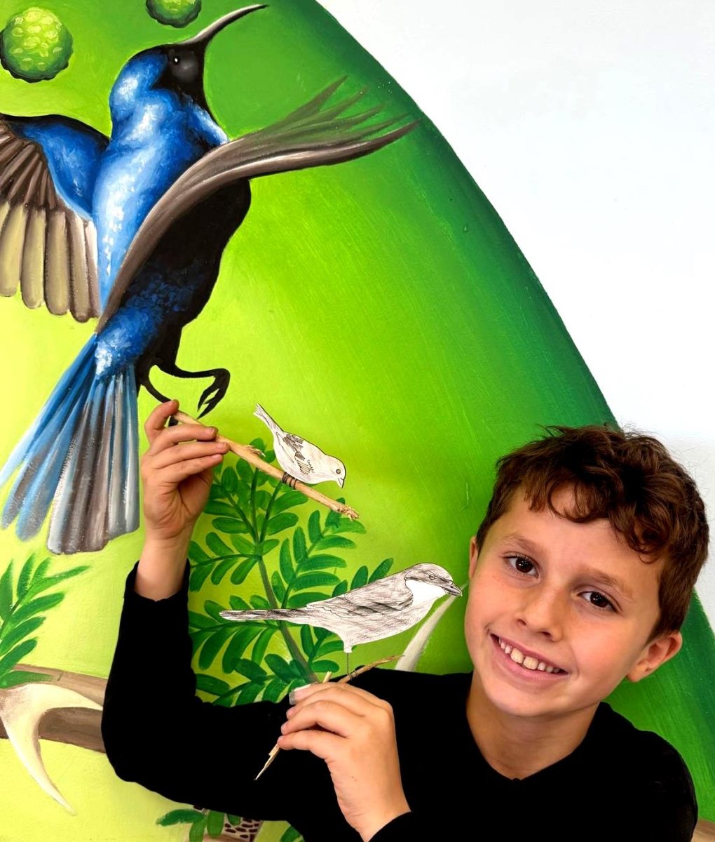 פעילות חינוכית עם תלמידים - שבוע טבע בערבה - צילום רוני רייס