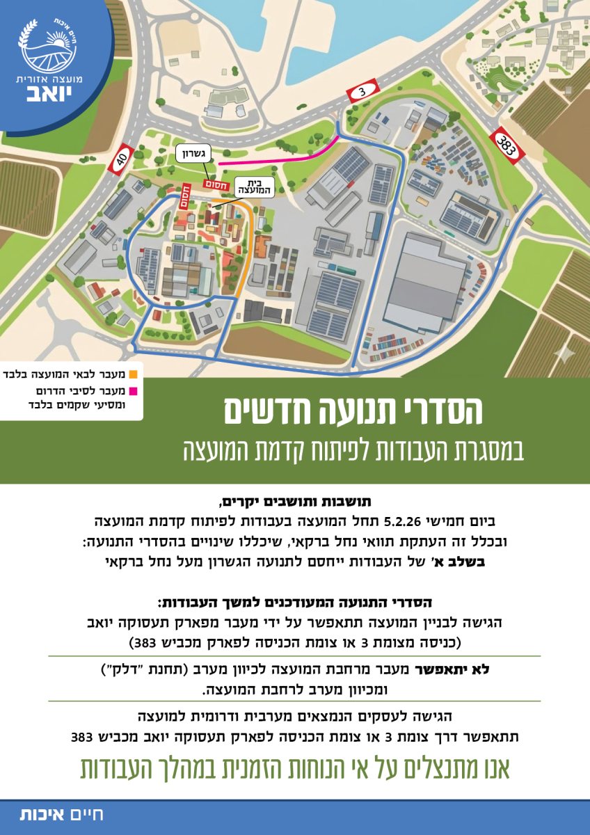 הסדרי תנועה מועצה