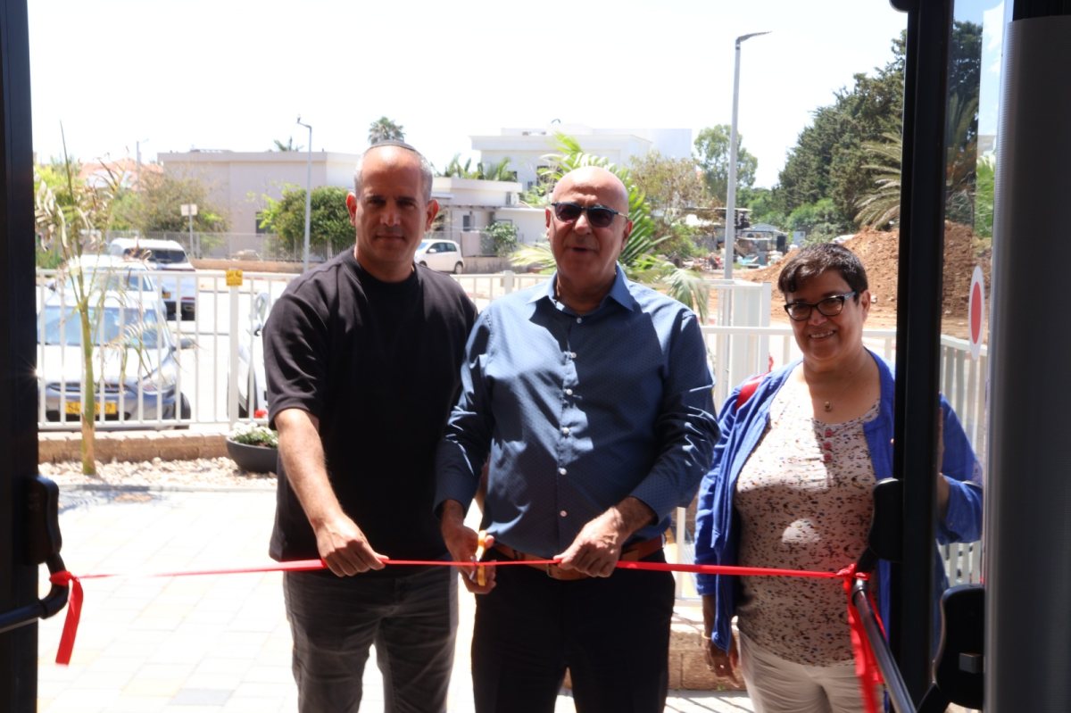 חוף אשקלון ומפעל הפיס חנכו מרכז קהילתי־ספורטיבי חדש בניצן