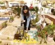 ביוזמת העירייה: חלוקי נחל הונחו על קברי חללי כוחות הביטחון שנפלו ב-''חרבות ברזל''  