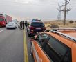 כביש 25: רוכב אופניים נפגע מרכב, מצבו קשה 