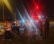 לפנות בוקר: פצוע קשה בתאונת דרכים באזור התעשיה הצפוני