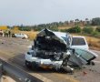4 פצועים תאונה בכביש 35 