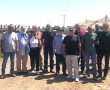 משלחת נציגי ארגונים חקלאיים לסיור מקצועי במטעי הפרי של מועצה אזורית באר טוביה 