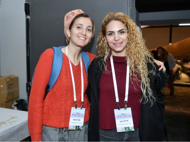 מרלין סבן, רכזת תקומה במועצה האזורית חוף אשקלון; יעל בניונס, רכזת תחום הבריאות במועצה