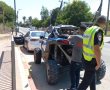 22 דוחות תנועה בסוף השבוע במסגרת מבצע אכיפה נגד רוכבי שטח במועצה האזורית באר טוביה 