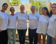 צוות החינוך בגן קרקל במושב חצבה, הערבה התיכונה