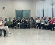  שורדת השבי ילנה טרופונוב, תושבת קיבוץ ניר עוז בערב נשים מרגש בקיבוץ שומריה: מפגש קהילתי שכולו תקווה 