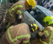 התאונה הקשה באשדוד: חילצו לכודה מרכב במצב בינוני