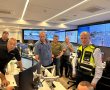 ראש העיר, ד"ר לסרי מעדכן את נשיא המדינה וראשי מערכת הביטחון