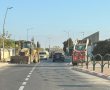 "חכמי חלם": העבודות לצמצום כביש מרכזי החלו ערב פתיחת שנת הלימודים