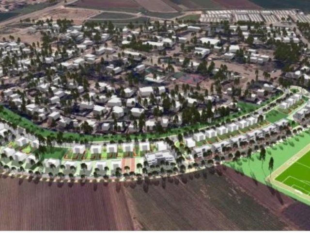 רחבה נהורה // הדמיה: גיורא גור ושות' אדריכלים בע"מ