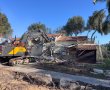 הבוקר נהרס בית משפחת גת, במסגרת פינוי שכונת הזיתים כחלק משיקום קיבוץ בארי