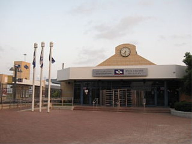 תחנת הרכבת באשדוד