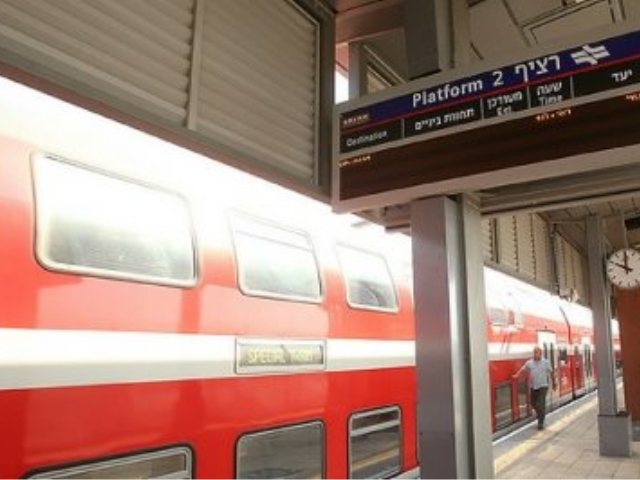 רכבת ישראל. צילום: אלעד גרשגורן