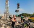 רוכב אופנוע כבן 45 נפצע קשה בתאונה בצומת ברכיה 