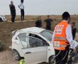 בן 30 נפצע בתאונת דרכים סמוך לאחוזם