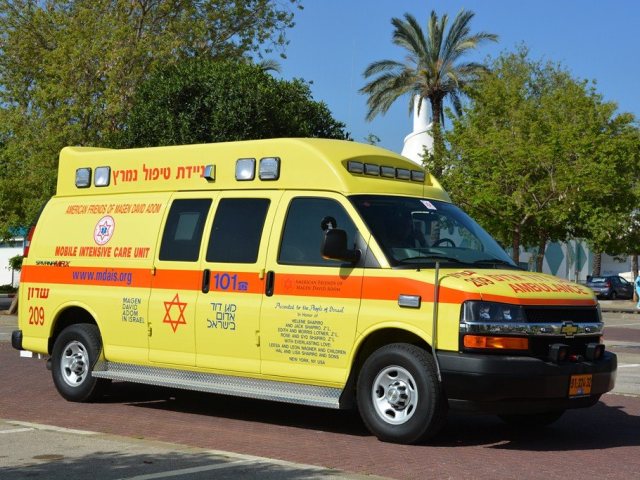 אמבולנס. צילום: דוברות מד"א
