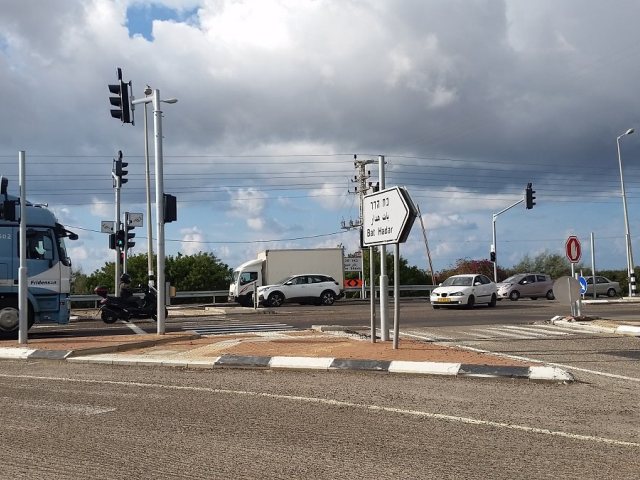 צומת בת הדר צילום יאיר הרוש