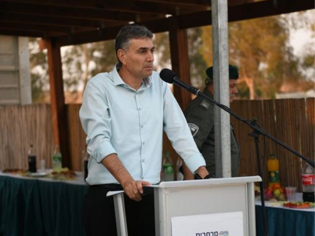 שי חג'ג' ראש המועצה מרחבים צילום דוברות משטרה