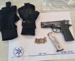 המשטרה עצרה לחקירה תושב גבעתי בחשד להחזקת אקדח בלתי חוקי