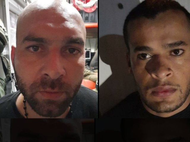 המחבלים הנמלטים צילום תקשורת השב"כ