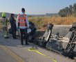 פצועים קשה בתאונה בצומת לכיש  כביש 35 