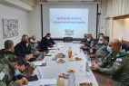 מפקד מג"ב דרום בביקור במ.א חוף אשקלון "אנחנו אחראים על הפעילות במרחב הכפרי – ולכן אנו נדרשים להיות חזקים"