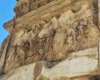 קטע משער טיטוס המתאר את הגלות לאחר חורבן בית המקדש השני