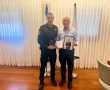 "בטוח שתמשיך להוביל": ראש העיר נפרד ממפקד מרחב לכיש שהועלה בדרגה