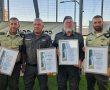 עמית מורשטיין מצטיין מג"ב מרכז: רב"ש צופית קיבל את אות המתנדב המצטיין