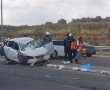 צעירה נפגעה בתאונה בכביש 35 סמוך לשדה משה 