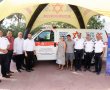 אמבולנס מד"א חדש נתרם לרווחת תושבי עוטף עזה, לזכרם של כפיר, אריאל ושירי ביבס ז"ל, ולזכרם של יוסי ומרגיט סילברמן ז"ל