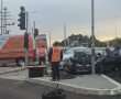 פצועים בתאונה בצומת שדה יואב כביש 35 