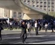 מאות ממפגיני הפלג הירושלמי חסמו את הכניסה לירושלים (וידאו)