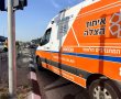 רוכב אופנוע נפצע בתאונה בצומת ניצנים 