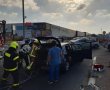 8 פצועים בתאונה בצומת מבקיעים
