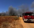 לאחר שעות רבות של לחימה: שליטה הושגה במהלך הלילה בשריפה בין שדה עוזיהו לשתולים