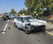 תאונה קטלנית בכביש 42 סמוך לבן זכאי וכפר אביב - במקום נקבע מותו של אחד הפצועים
