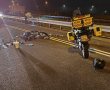 רוכב אופנוע נהרג בכביש 7 מחלף שורק 