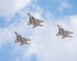 מטוסי F-15 'בז' במהלך מטס יום העצמאות | צילום: דובר צה"ל