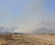 שריפה קוצים גדולה בין מושב מנוחה לקוממיות 