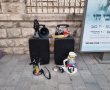 "אוי, אוי, אוי": הפרובוקטור חילל שבת עם מגהפון במרכז ירושלים - והתבכיין | צפו