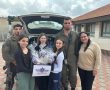 בית ספר אמית באר טוביה מחבק את החיילים -משלוחי מנות בצבע גאוות היחידה