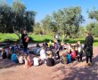 ילדי גן תות (חנ"מ) וילדי גן חרוב - גן בטבע בגלאון בפרויקט מיוחד
