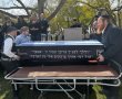 מסע הלוויה של אוהד יהלומי ז"ל: עם דגלי ישראל ודמעות של כאב