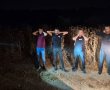 38 שוהים בלתי חוקיים מחברון נתפסו סמוך ליישוב אמציה במזרח לכיש